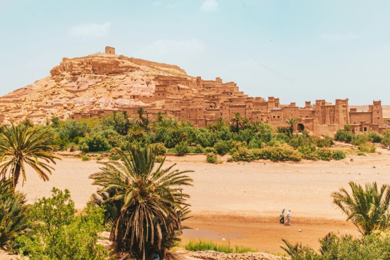 The fortified village of Aït Benhaddou, Morocco